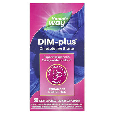 DIM-Plus™, 60 веганских капсул