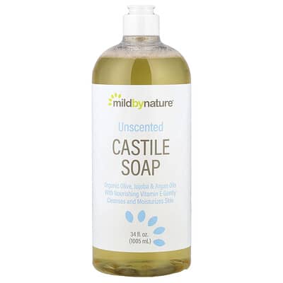 Castile Soap, Unscented , 34 fl oz (1,005 ml)