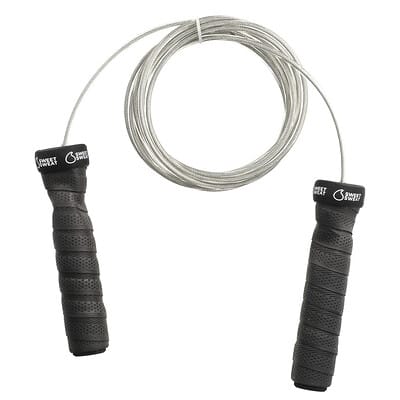 Sweet Sweat, Cable Jump Rope, Black, 1 Jump Rope