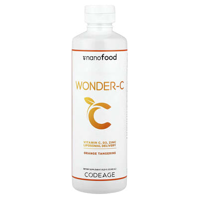 Nanofood Wonder-C, апельсин-мандарин, 15.22 fl oz (450 ml)