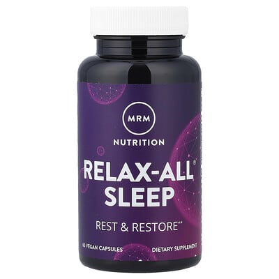Relax-All® Sleep, 60 веганских капсул