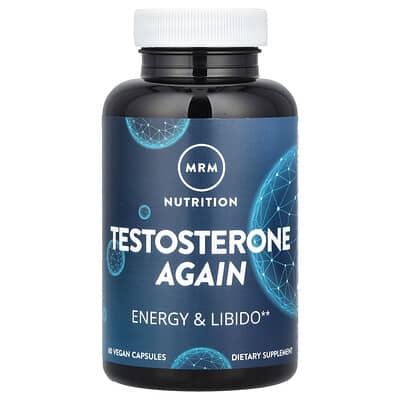 Testosterone Again, 60 веганских капсул