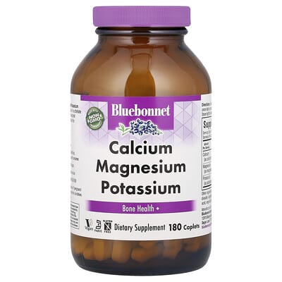 Calcium Magnesium Potassium, 180 Caplets