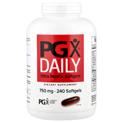PGX® Daily, Ultra Matrix мягкие капсулы, 240 капсул