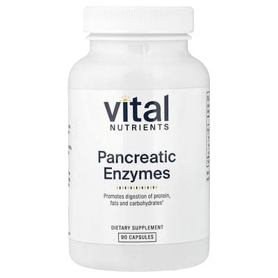 Vital Nutrients Pancreatic Enzymes, 90 капсул