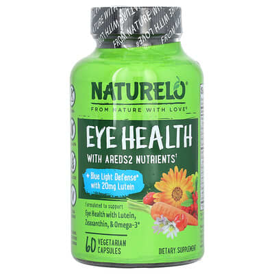 NATURELO Eye Health, 60 вегетарианских капсул