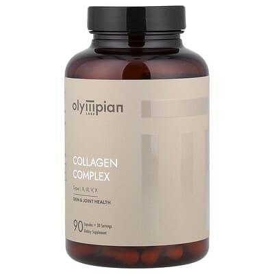 Olympian Labs Collagen Complex (I, II, III, V, X), 90 капсул