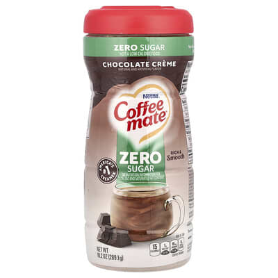 Порошковый сливочный порошок для кофе, без сахара, Chocolate Creme, 10.2 oz (289.1 g)