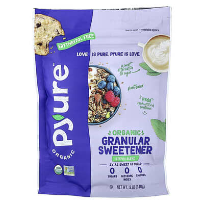 Органический гранулированный подсластитель Stevia Blend, 12 oz (340 g)