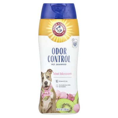 Шампунь для домашних животных с контролем запаха, для собак, Kiwi Blossom, 20 fl oz (591 ml)