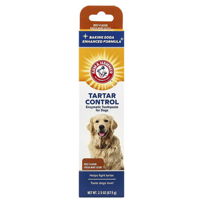 Зубная паста для собак Arm & Hammer, против зубного камня, с говядиной, 67.5 g