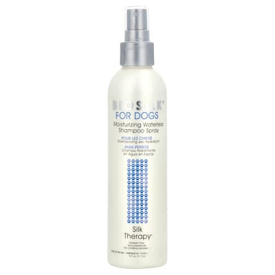 Biosilk Silk Therapy® увлажняющий безводный шампунь-спрей для собак, 8 fl oz (237 ml)