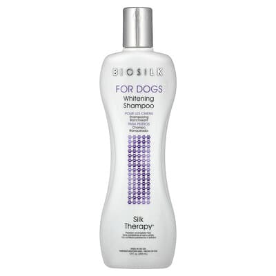 Biosilk Silk Therapy®, отбеливающий шампунь для собак, 12 fl oz (355 ml)