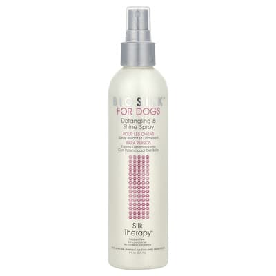 Biosilk Silk Therapy® спрей для расчесывания и блеска для собак, 8 fl oz (237 ml)