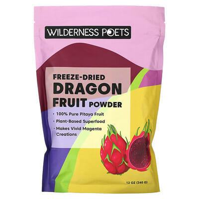 Порошок из сублимированного драгонфрута Wilderness Poets, 340 г