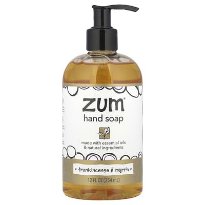 Hand Soap, Frankincense & Myrrh, 12 fl oz (354 ml)