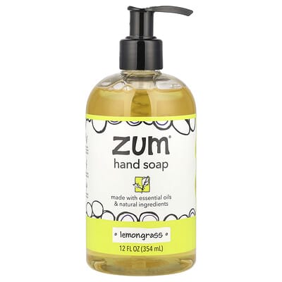 Hand Soap, Lemongrass, 12 fl oz (354 ml)