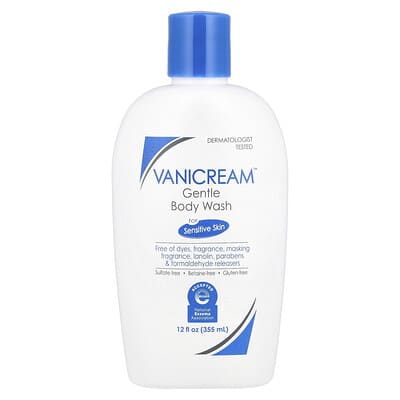 Vanicream Мягкий гель для душа для чувствительной кожи Fragrance Free 12 fl oz (355 ml)