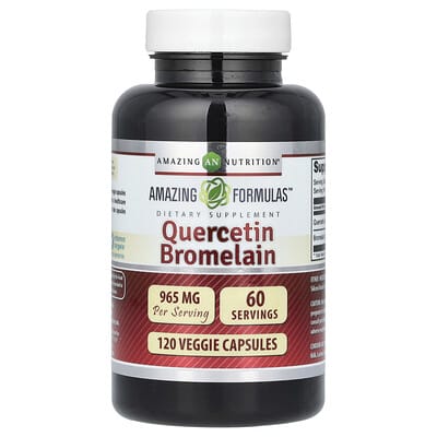 Quercetin Bromelain, 120 Veggie капсул