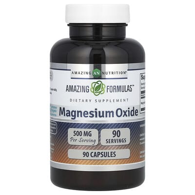 Magnesium Oxide, 500 mg, 90 капсул
