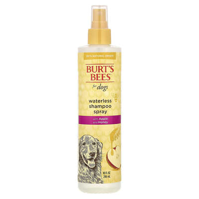 Шампунь без смывания для собак Burt's Bees с яблоком и медом, 296 мл