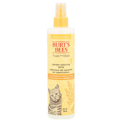 Dander Reducing Spray with Colloidal Oat Flour & Honey, For Cats, 10 fl oz (296 ml)