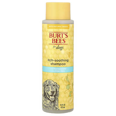 Успокаивающий шампунь с жимолостью и алоэ вера, для собак, 16 fl oz (473 ml)