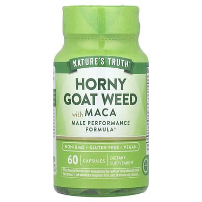 Мака с горным козлом (Horny Goat Weed), 60 капсул