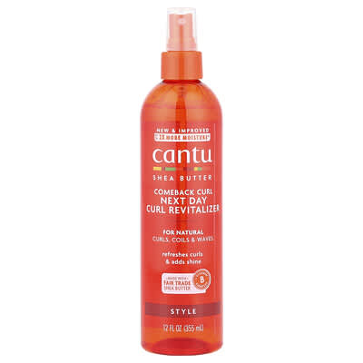 Cantu средство для оживления кудрей с маслом ши, 12 fl oz (355 ml)