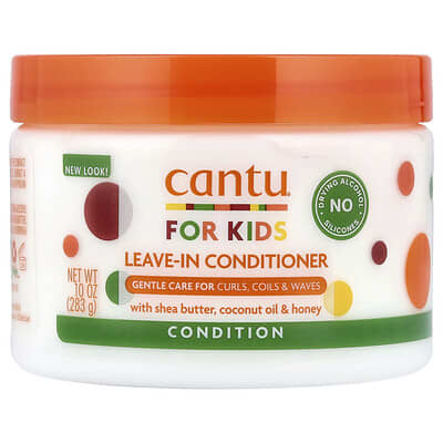 For Kids, Leave-In Conditioner, Gentle Care For Curls, Coils & Waves, 10 oz (283 g)