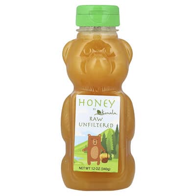 Мед, натуральный нефильтрованный, 12 oz (340 g)