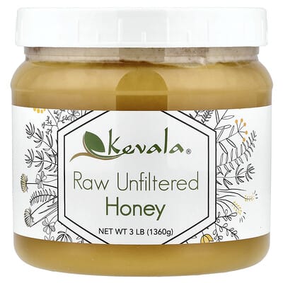 Натуральный нефильтрованный мед, 3 lb (1,360 g)