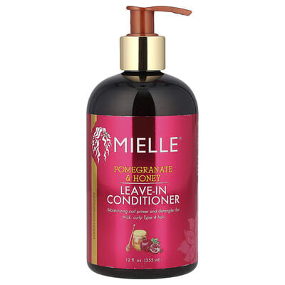 Mielle Leave-In Conditioner, гранат и мед, 12 fl oz (355 ml)