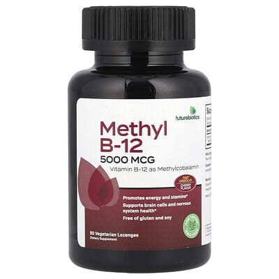Метил B-12 Futurebiotics, Cherry, 5,000 mcg, 90 Vegetarian Lozenges