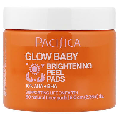 Pacifica Glow Baby осветляющие пилинг-пэды, 60 шт