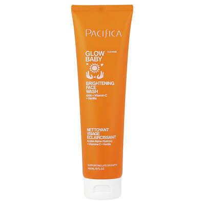 Glow Baby, осветляющая пенка для умывания лица, 5 fl oz (148 ml) Pacifica