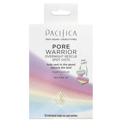 Средство для экстренной помощи при прыщах Pore Warrior Overnight Rescue Spot Dots, 30 патчей