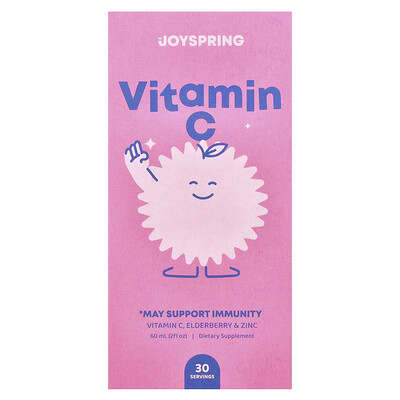 Витамин C JoySpring, 2 fl oz (60 ml)