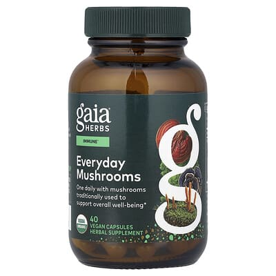 Everyday Mushrooms, 40 веганских капсул