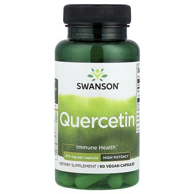 Quercetin, 475 mg, 60 Vegan Capsules