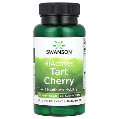 HiActives® Tart Cherry, 465 mg, 60 капсул