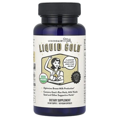Liquid Gold®, 60 веганских капсул
