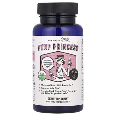 Pump Princess, 60 веганских капсул