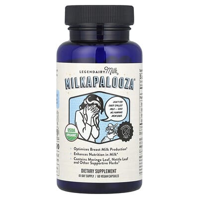 Milkapalooza®, 60 веганских капсул
