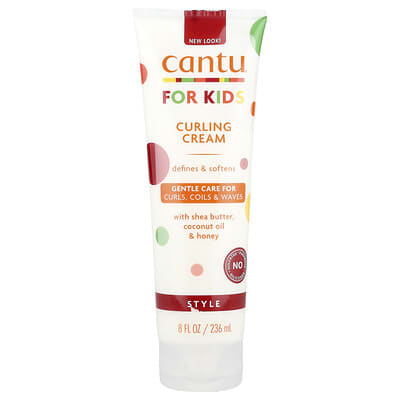 Cantu, крем для завивки волос для детей, 8 fl oz (236 ml)
