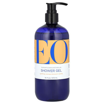 Гель для душа EO Products Uplifting Orange Blossom Vanilla, 16 fl oz (473 ml)