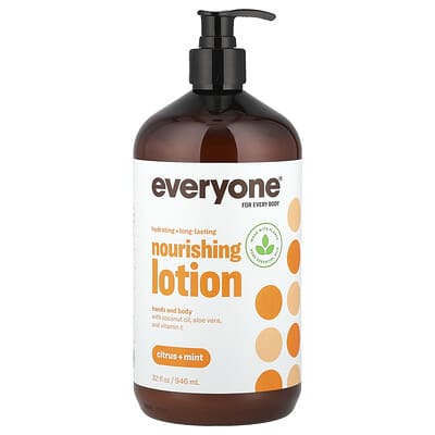 Увлажняющий лосьон для рук и тела, Citrus + Mint, 32 fl oz (946 ml)