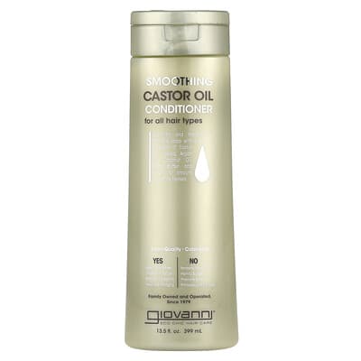 Smoothing Castor Oil Conditioner, For All Hair Types, 13.5 fl oz (399 ml)