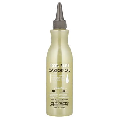 100% чистое касторовое масло, 8.5 fl oz (250 ml)