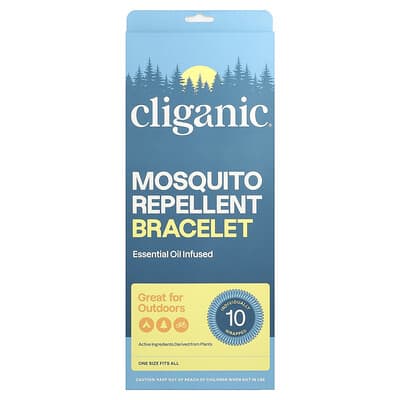 Mosquito Repellent Bracelet, 10 Individually Wrapped Bracelets